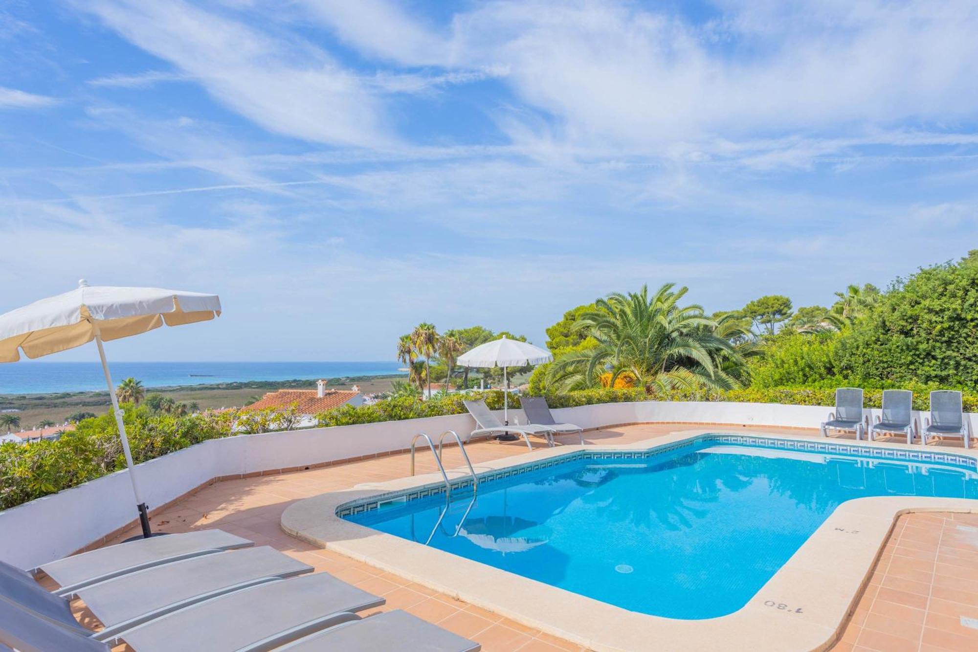 Sol B - Breathtaking Sea Views And Large Shared Pool Holiday home Son Bou